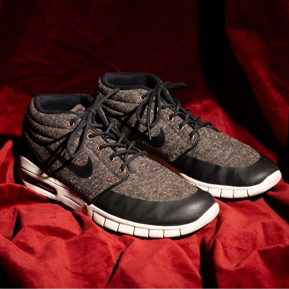Nike SB Stefan Janoski Max Mid Brown, Men's 10 US, Excellent Condition